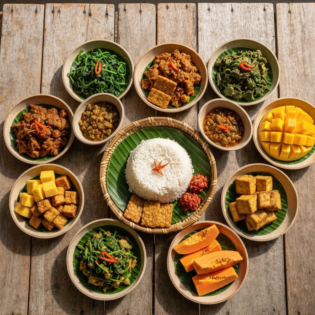 Traditional Indonesian cuisine